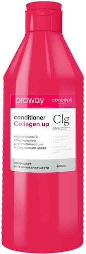 Кондиционер для стабилизации и сохранения цвета коллагеновый Proway Collagen Up #1