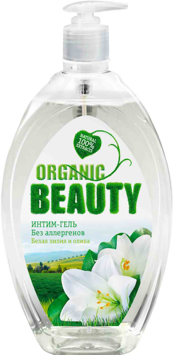 Интим-гель Organic Beauty Белая лилия и олива #1