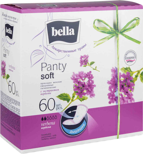 Прокладки ежедневные Bella Panty soft с экстрактом вербены #1