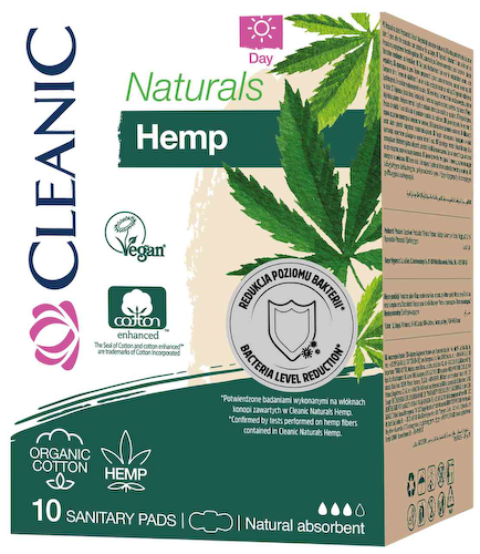 Прокладки ежедневные Cleanic Naturals Hemp #1