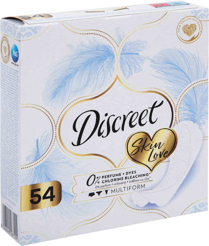 Прокладки ежедневные Discreet Skin Love Multiform #1