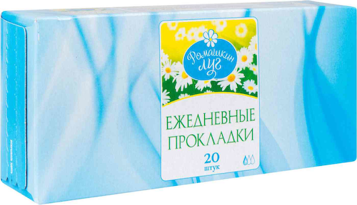 Прокладки ежедневные Ромашкин луг воздухопроницаемые #1