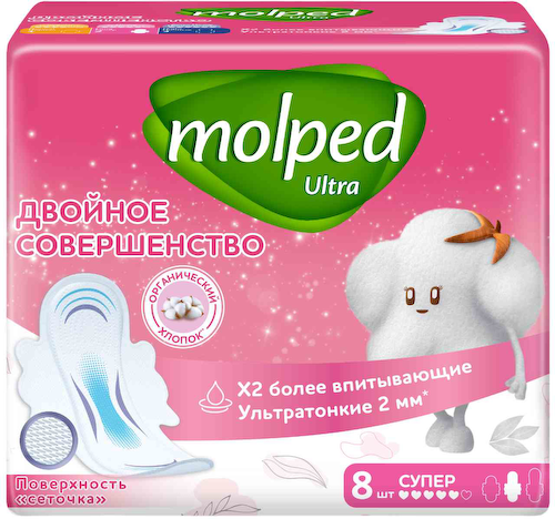 Прокладки Molped Двойное совершенство Ultra Super #1