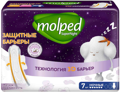 Прокладки Molped SuperNight Ночные #1