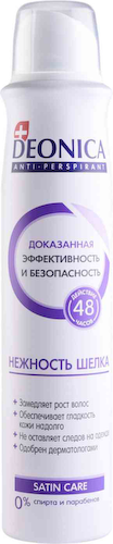 Антиперспирант спрей Deonica Нежность шелка #1
