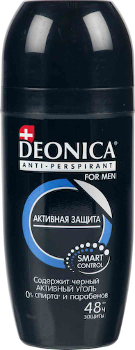 Антиперспирант ролл Deonica for men Активная защита #1