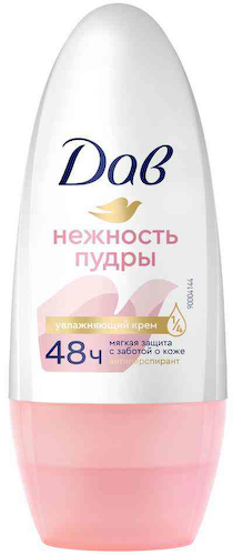 Антиперспирант ролл Дав Нежность пудры #1