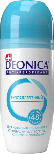 Антиперспирант ролл Deonica гипоаллергенный #1