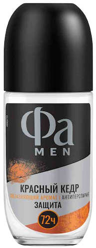 Антиперспирант ролл Фа Men Красный кедр #1