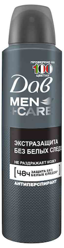 Антиперспирант спрей Дав Men+Care Экстразащита без белых следов #1
