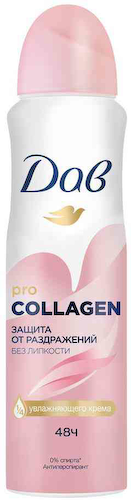 Антиперспирант спрей Дав Pro Collagen Защита от раздражений #1