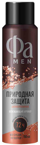 Антиперспирант спрей Фа Men Природная защита #1