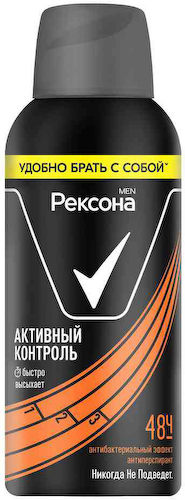 Антиперспирант спрей Рексона Men Активный контроль #1