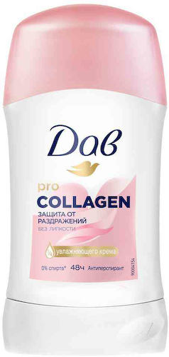 Антиперспирант стик Дав Pro Collagen Защита от раздражений #1