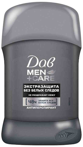Антиперспирант стик Дав Men+Care Экстразащита без белых следов #1