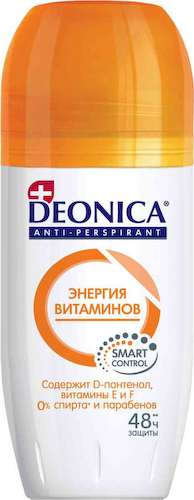 Антиперспирант ролл Deonica Энергия витаминов #1
