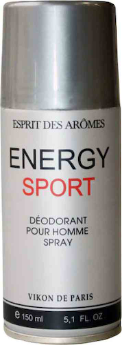 Дезодорант спрей Новая заря Energy Sport #1