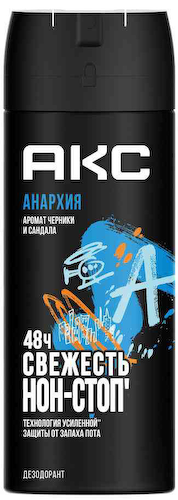 Дезодорант спрей Акс Анархия с ароматом черники и сандала #1