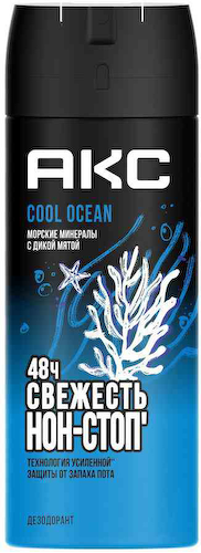 Дезодорант спрей Акс Cool Ocean #1
