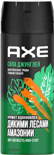 Дезодорант спрей Акс Сила джунглей #1
