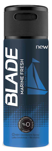 Дезодорант спрей Blade Marine Fresh #1