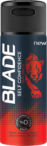 Дезодорант спрей Blade Self Confidence Dark Smells #1