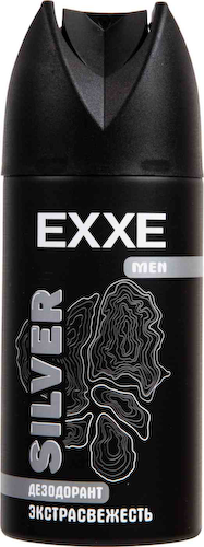 Дезодорант спрей Exxe Men Silver экстрасвежесть #1