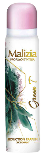 Дезодорант спрей Malizia Green Tea #1