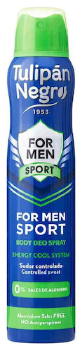 Дезодорант спрей Tulipan Negro For Men Sport #1