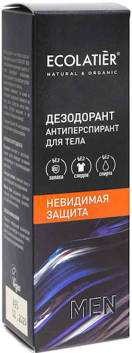 Дезодорант-антиперспирант ролл Ecolatier Men Невидимая защита #1