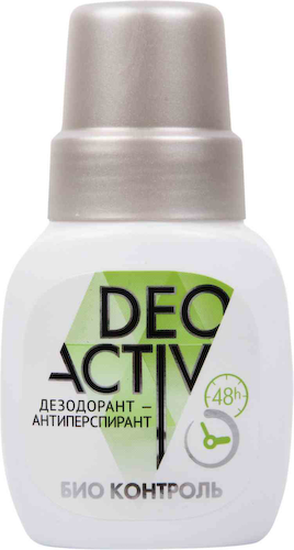 Дезодорант-антиперспирант ролл Deo Active Био контроль #1