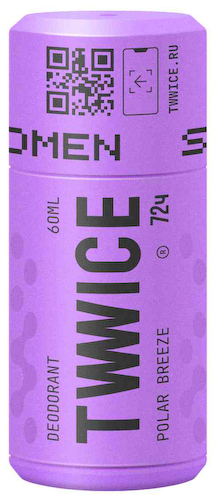 Дезодорант-антиперспирант ролл Twwice Sport Women Polar Breeze #1