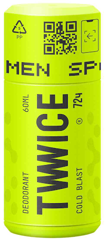 Дезодорант-антиперспирант ролл Twwice Sport Men Cold Blast #1
