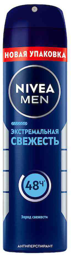 Дезодорант-антиперспирант спрей NIVEA MEN Экстремальная свежесть с ментолом #1
