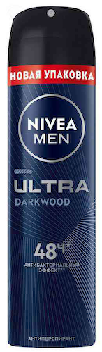 Дезодорант-антиперспирант спрей NIVEA MEN Ultra Darkwood #1