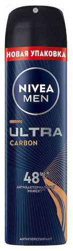 Дезодорант-антиперспирант спрей NIVEA MEN Ultra Carbon #1