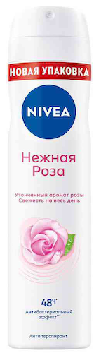 Дезодорант-антиперспирант спрей NIVEA Нежная роза #1