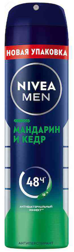 Дезодорант-антиперспирант спрей NIVEA MEN Мандарин и кедр #1