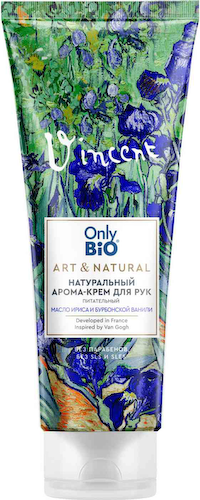 Арома-крем для рук питательный Only Bio Art & Natural Масло ириса и бурбонской ванили #1