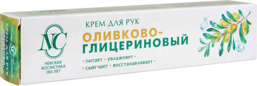Крем для рук оливково-глицериновый Невская Косметика #1