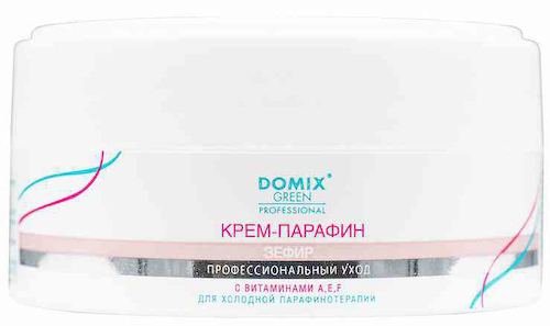 Крем-парафин для холодной парафинотерапии Domix Green Proffesional Зефир с витаминами A, E, F #1