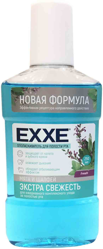 Ополаскиватель для полости рта Exxe Экстра свежесть #1