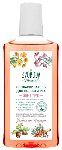Ополаскиватель для полости рта Svoboda Natural Sensitive #1