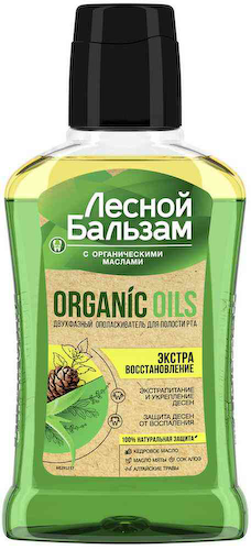 Ополаскиватель для полости рта Лесной Бальзам Organic Oils ультрапитание #1