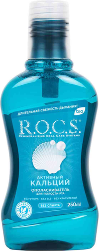 Ополаскиватель для полости рта R.O.C.S. Активный кальций #1