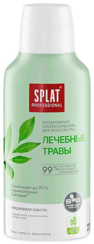 Ополаскиватель для полости рта Splat Professional лечебные травы #1