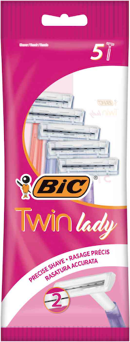 Бритва 2-х лезвийная Bic Твин Леди для чувствительной кожи #1