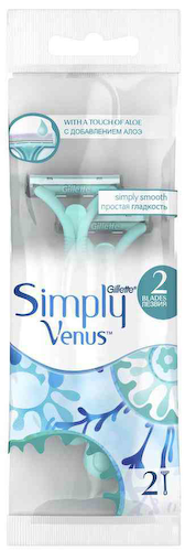 Бритва одноразовая Gillette Simply Venus 2 лезвия #1