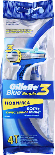 Бритва одноразовая Gillette Blue Simple 3 #1