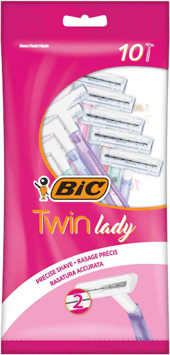 Бритвенный станок одноразовый Bic Twin Lady с двумя лезвиями #1